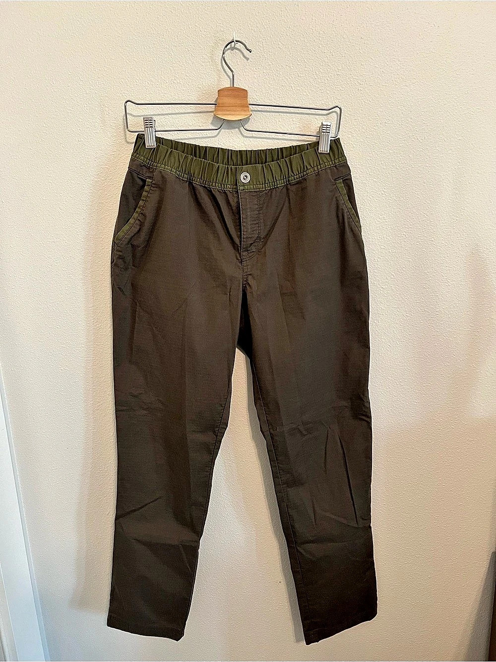 prAna Women’s Double Peek All-Around pant Brown & Green Size 8